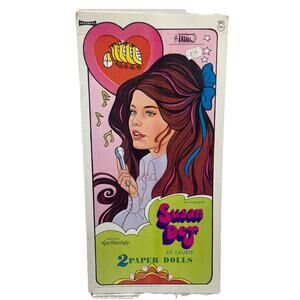 Artcraft Susan Dey as Laurie 2 Paper Dolls, The Partridge Family 1970 Uncut {61}